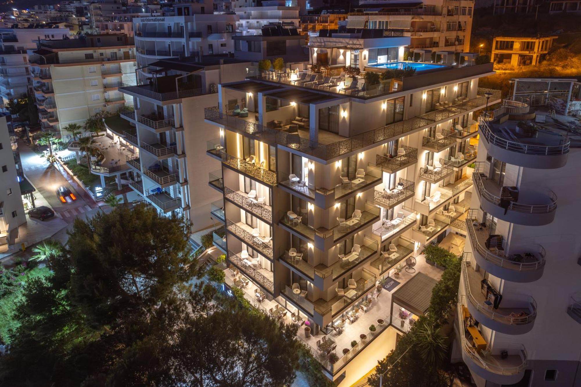 Glow Boutique Hotel & Suites Sarandë Eksteriør billede