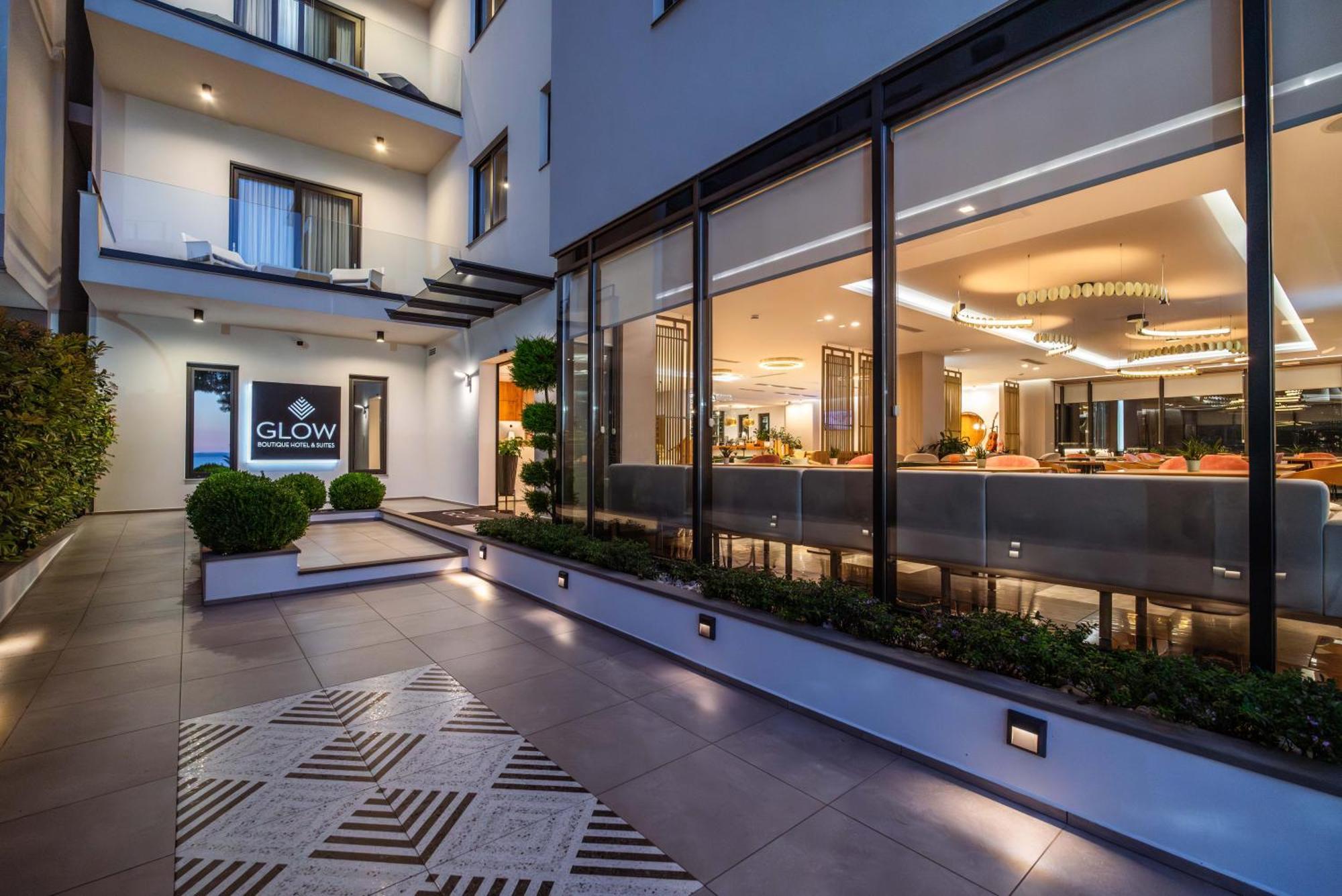 Glow Boutique Hotel & Suites Sarandë Eksteriør billede